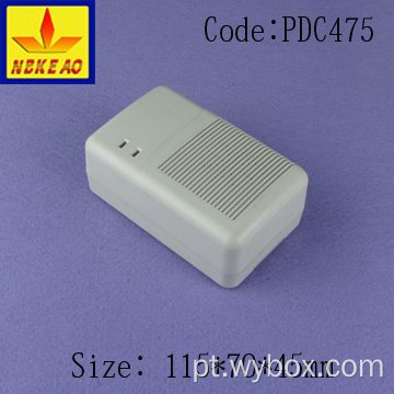PDC475 Caixa de leitor de cartão RFID de plástico elétrico ABS de alta qualidade para abrigar dispositivos eletrônicos de controle de acesso 115X70X45 mm